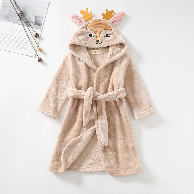 Peignoir Enfant Cerf