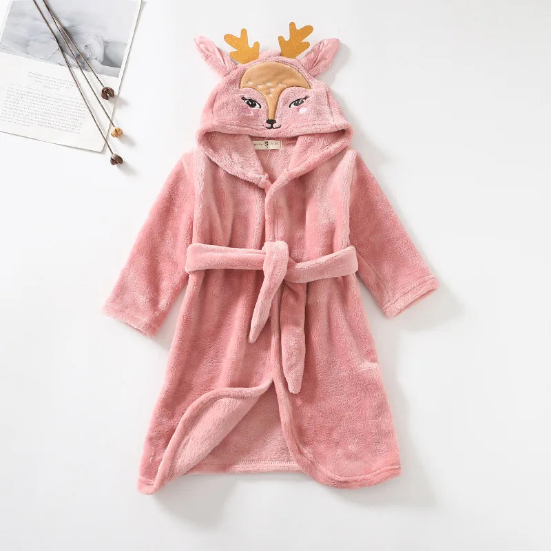 Peignoir Enfant Cerf