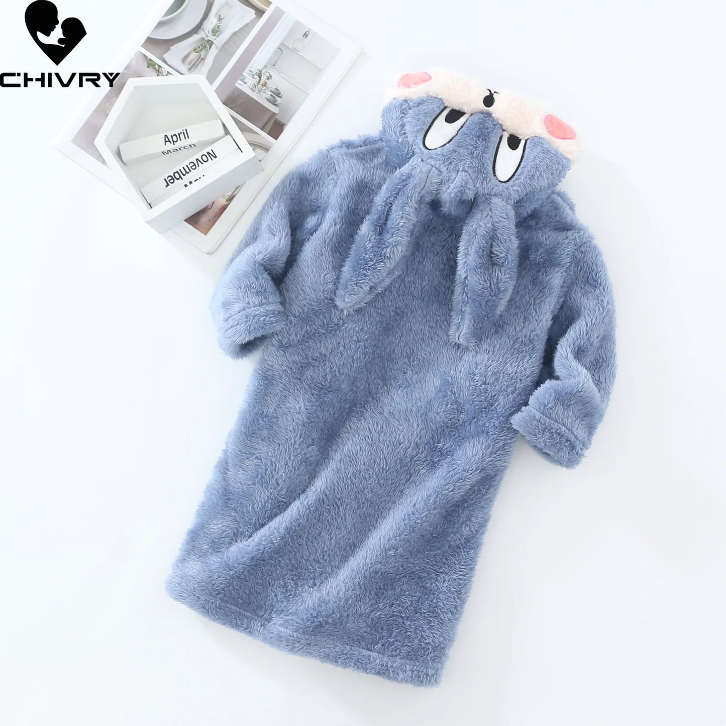 Peignoir Enfant Lapin