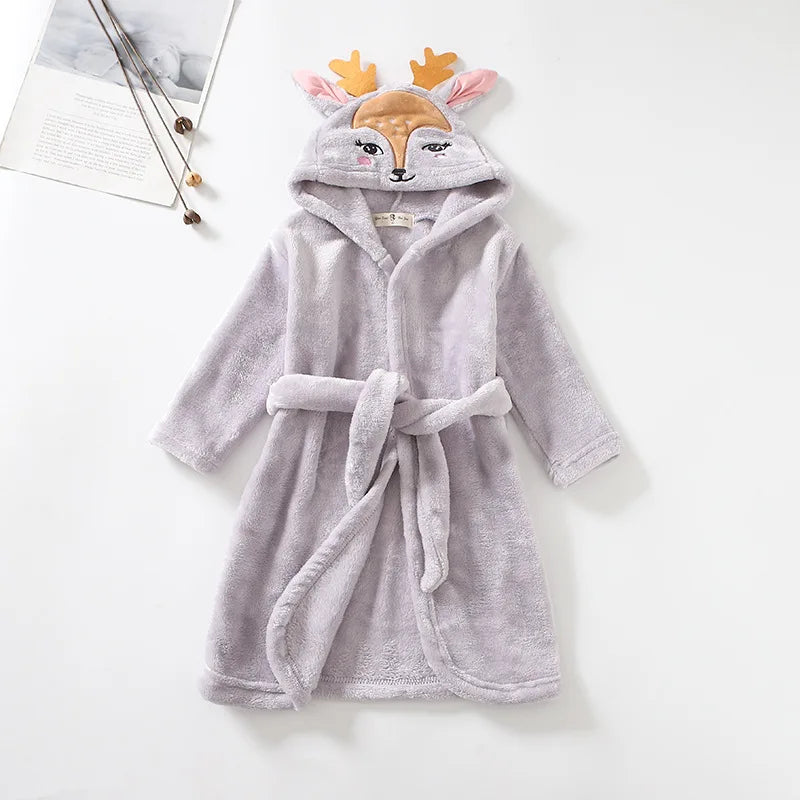 Peignoir Enfant Cerf