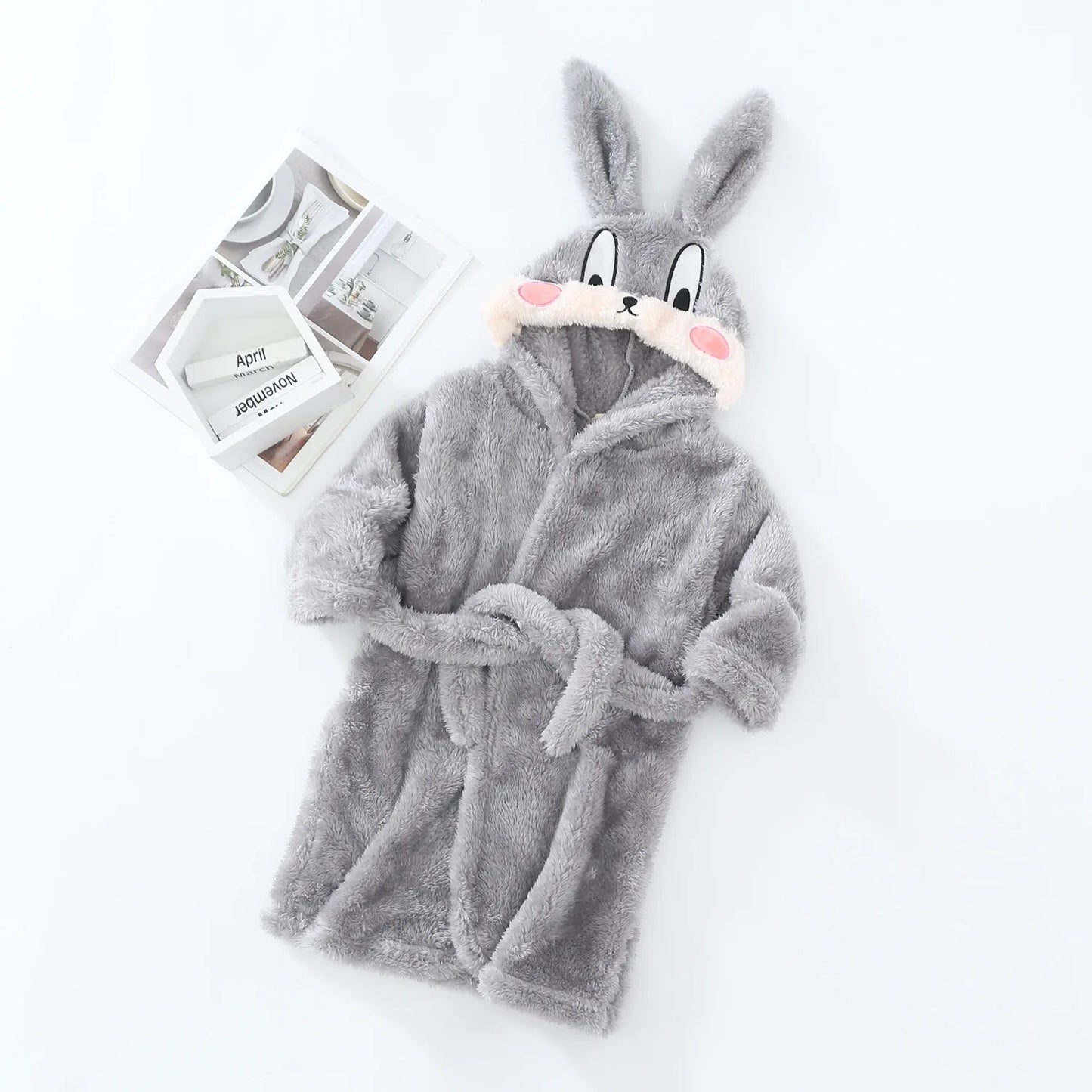 Peignoir Enfant Lapin