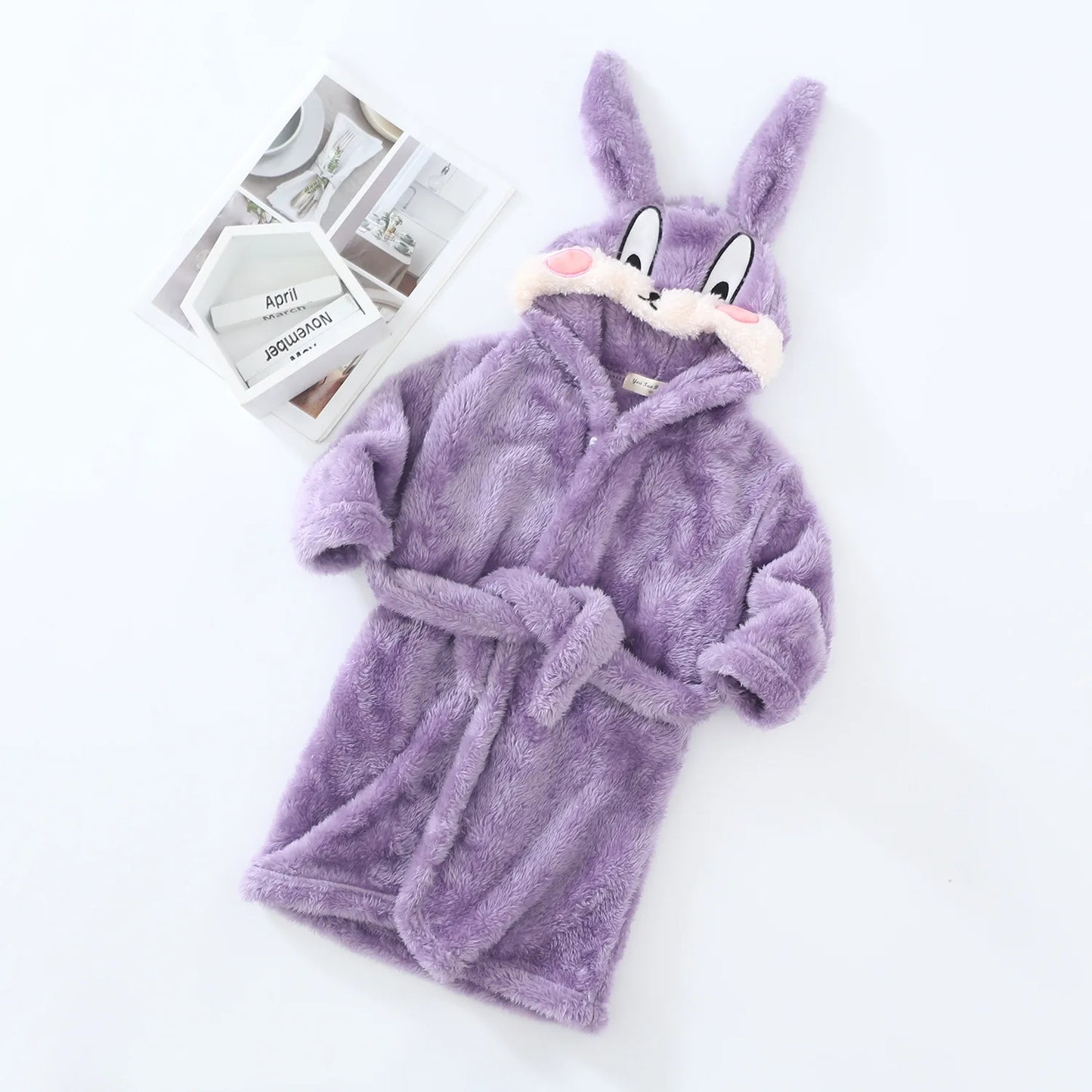 Peignoir Enfant Lapin