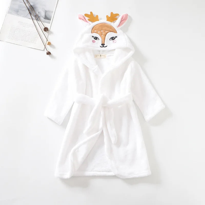 Peignoir Enfant Cerf