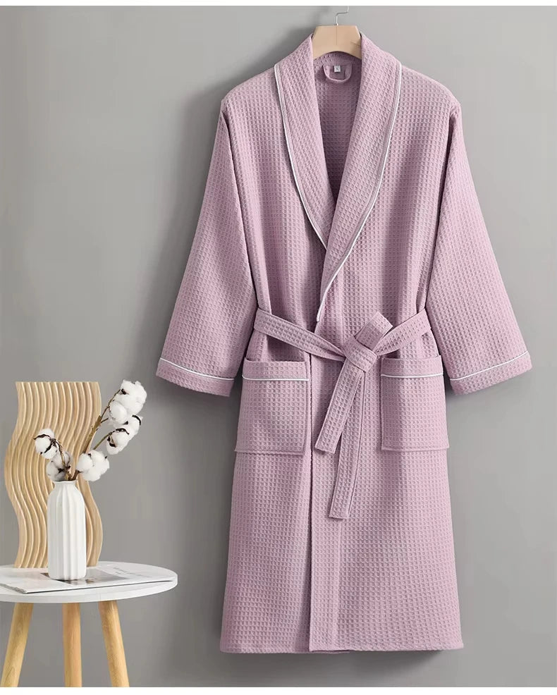 Peignoir Nid d’Abeille Haut de Gamme