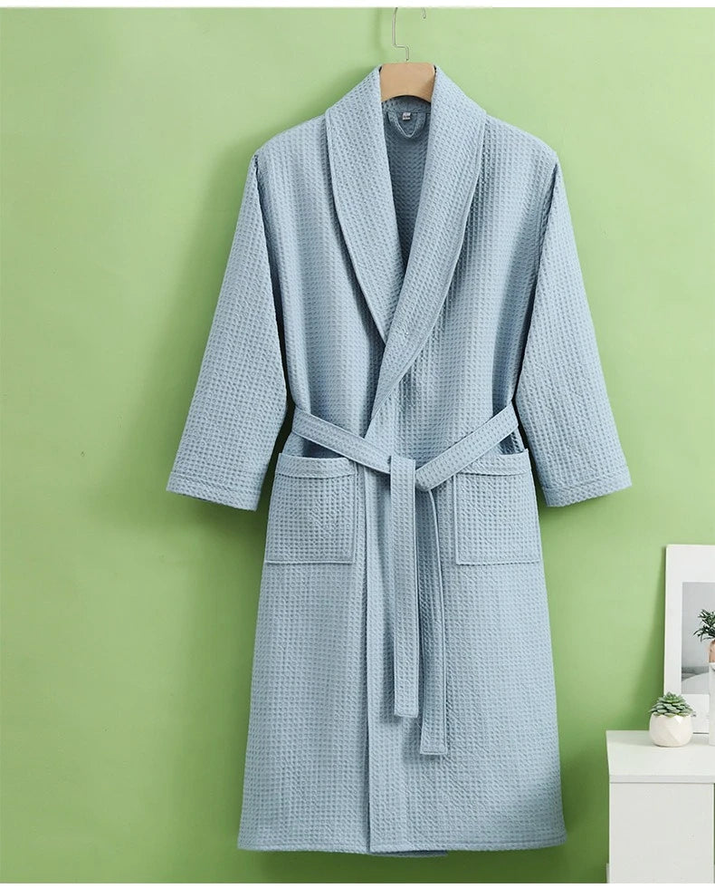 Peignoir Homme Nid d'Abeille