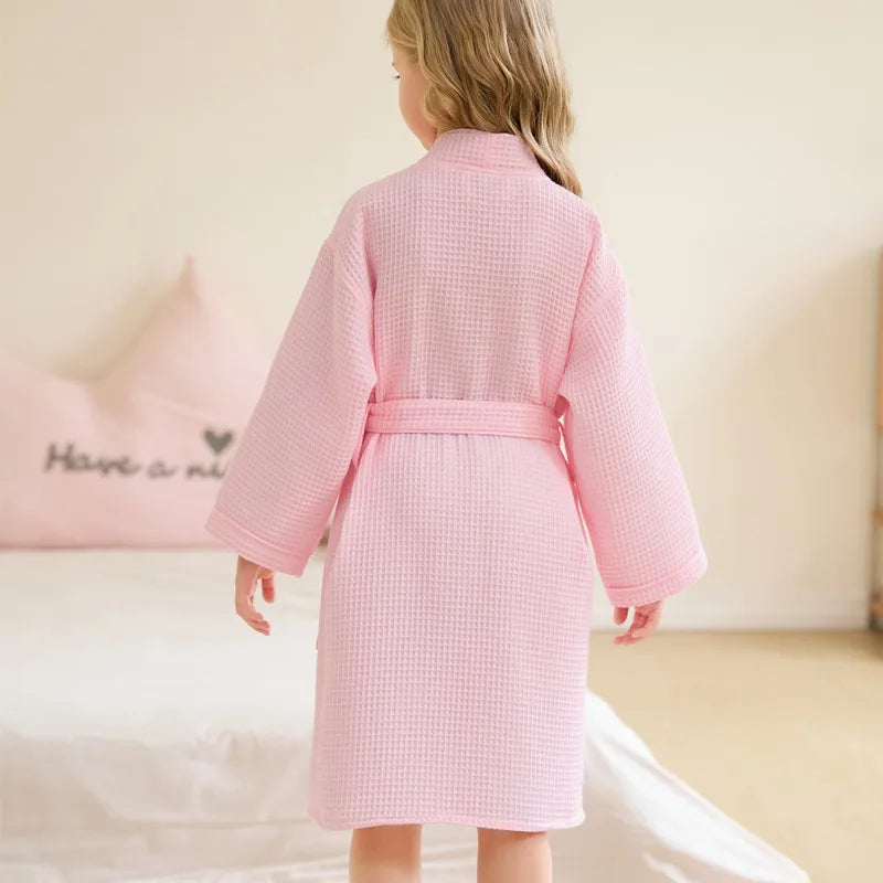 Peignoir Nid d’Abeille Enfant