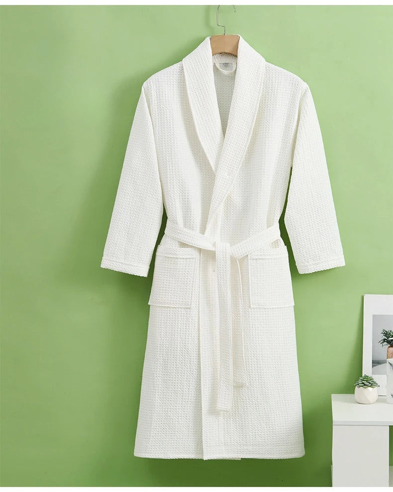 Peignoir Homme Nid d'Abeille