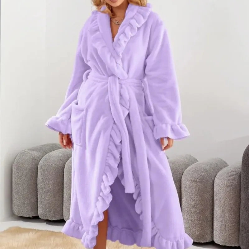 Peignoir Elégant Flanelle