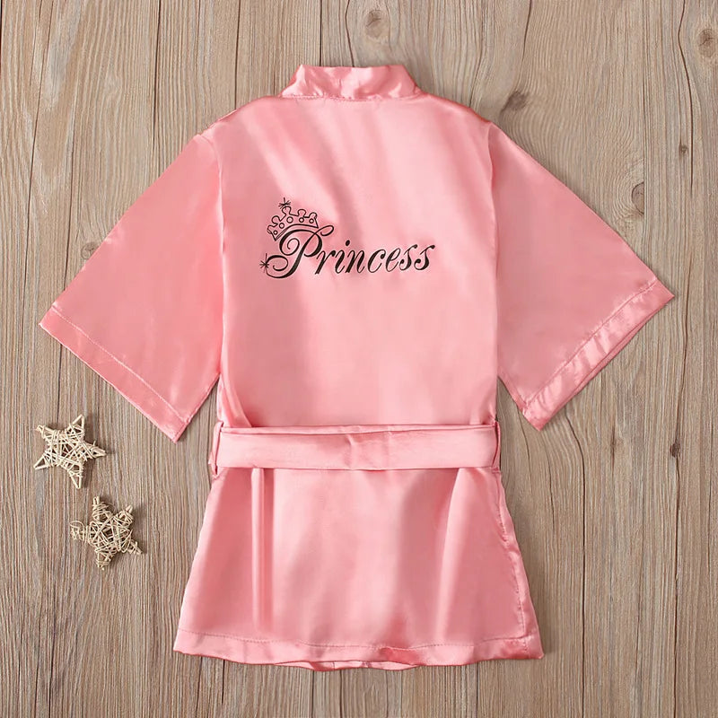 Peignoir Satiné Princesse