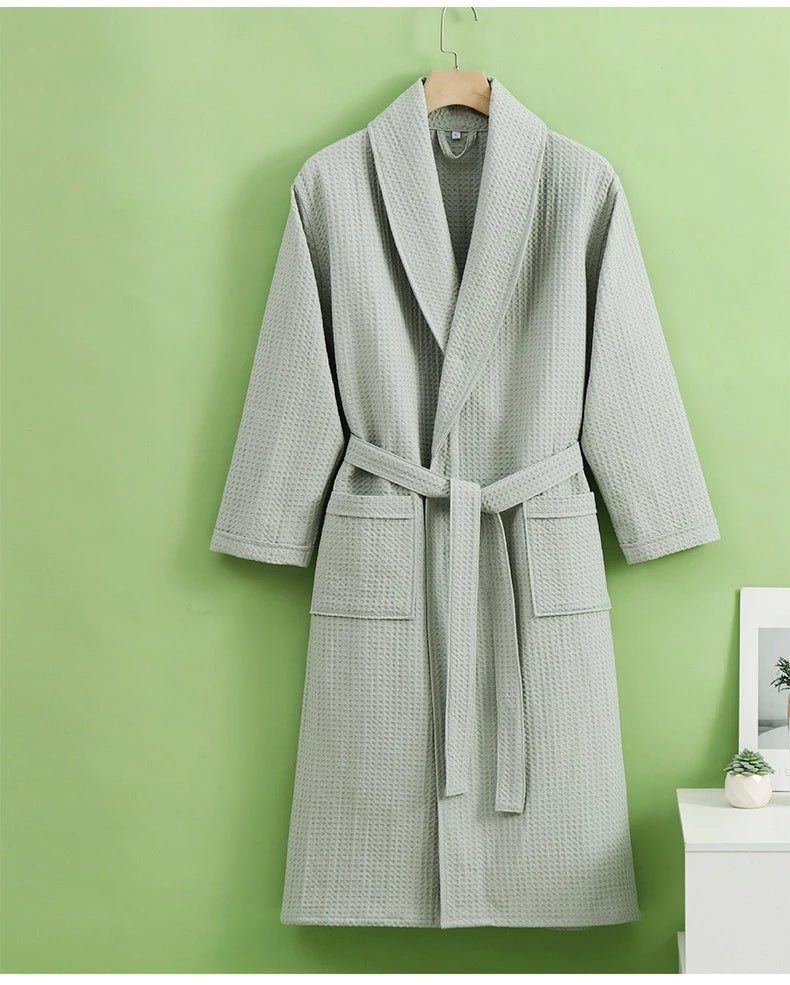 Peignoir Homme Nid d'Abeille