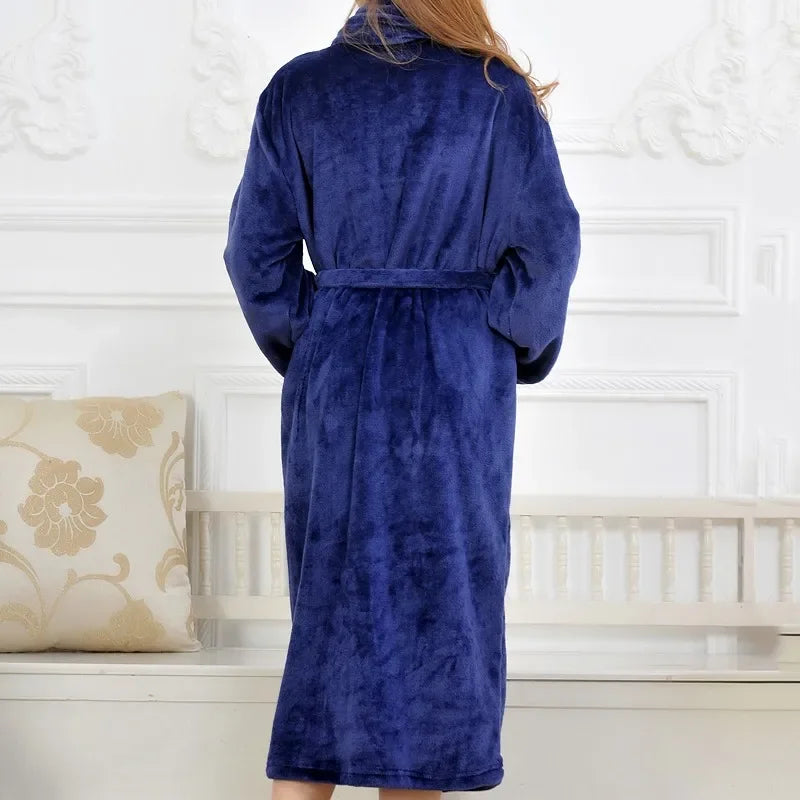 Peignoir Femme Bleu