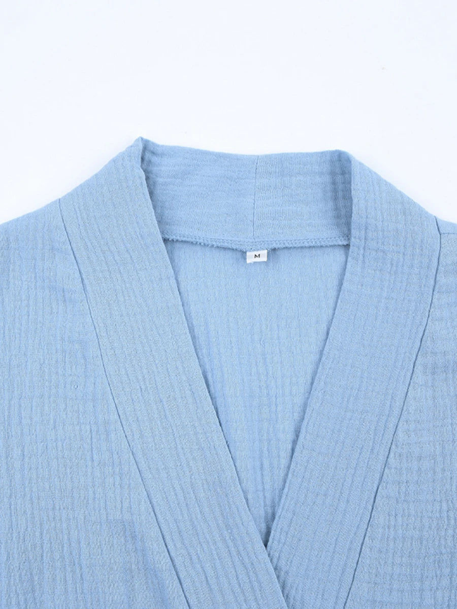Robe Peignoir Coton Léger