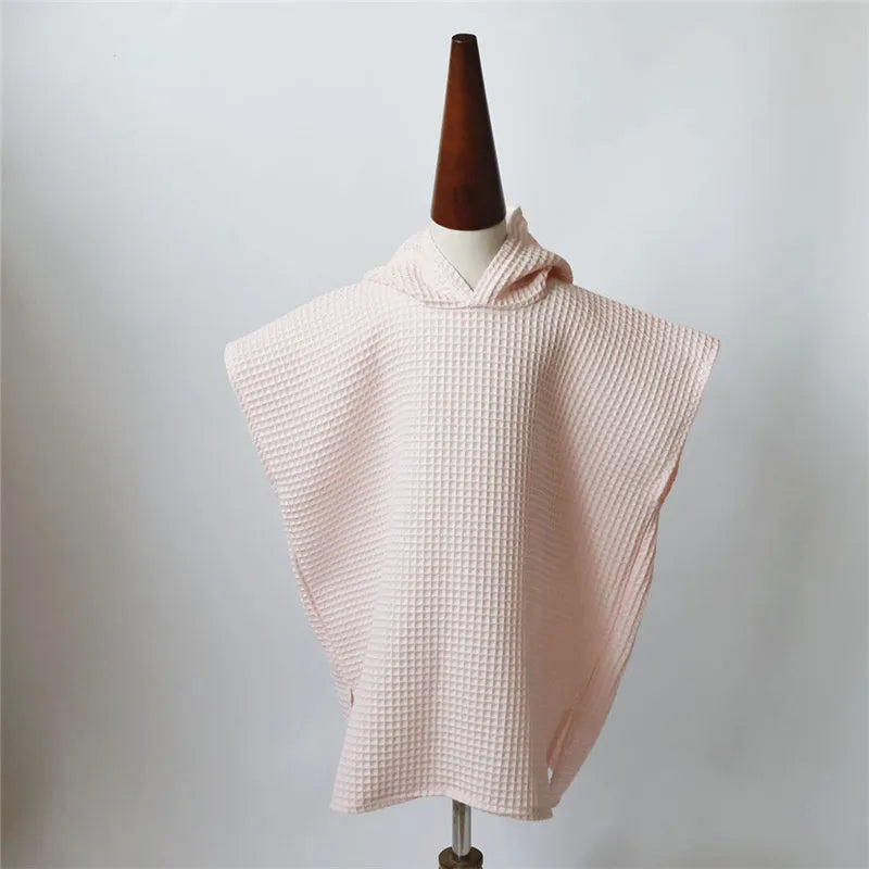 Poncho Bébé Nid d’Abeille