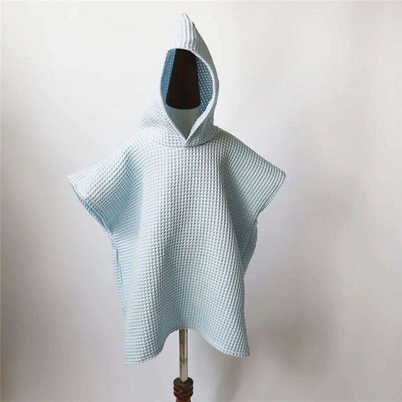 Poncho Bébé Nid d’Abeille