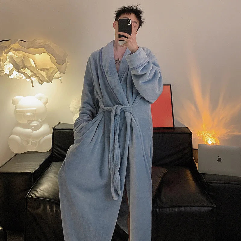 Peignoir Long Homme