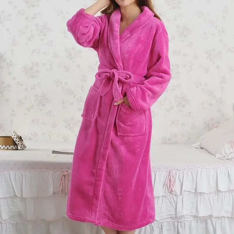 Peignoir Femme Rose