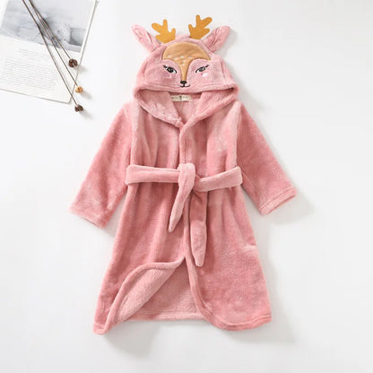 Peignoir Enfant Cerf