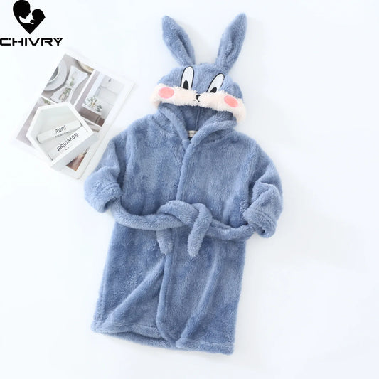 Peignoir Enfant Lapin