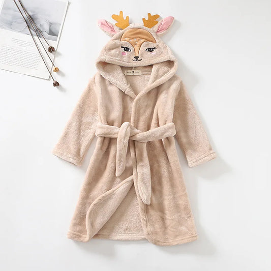 Peignoir Enfant Cerf