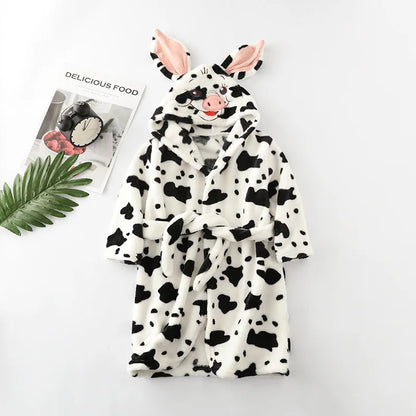Peignoir Enfant Vache