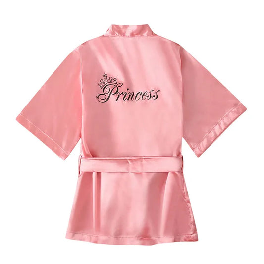 Peignoir Satiné Princesse