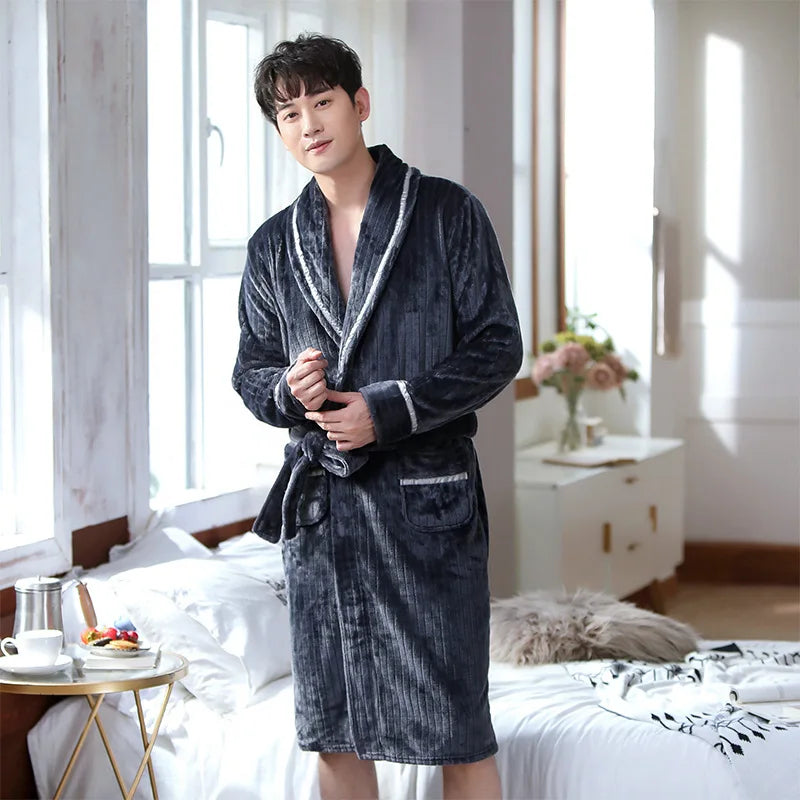 Peignoir Homme Court