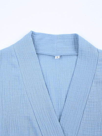 Robe Peignoir Coton Léger