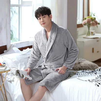 Peignoir Homme Court