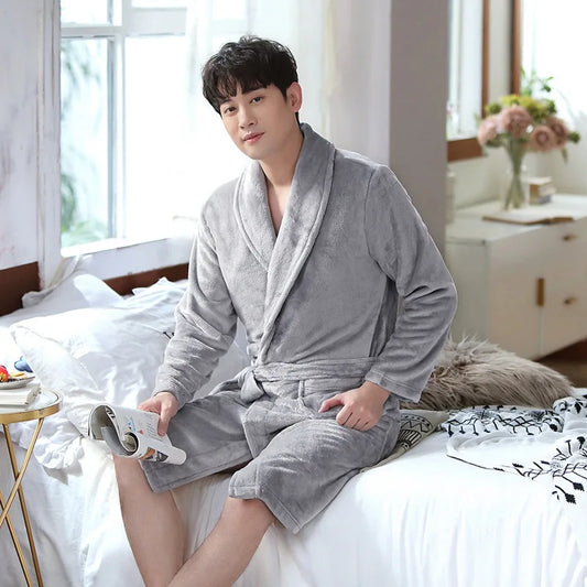 Peignoir Homme Court